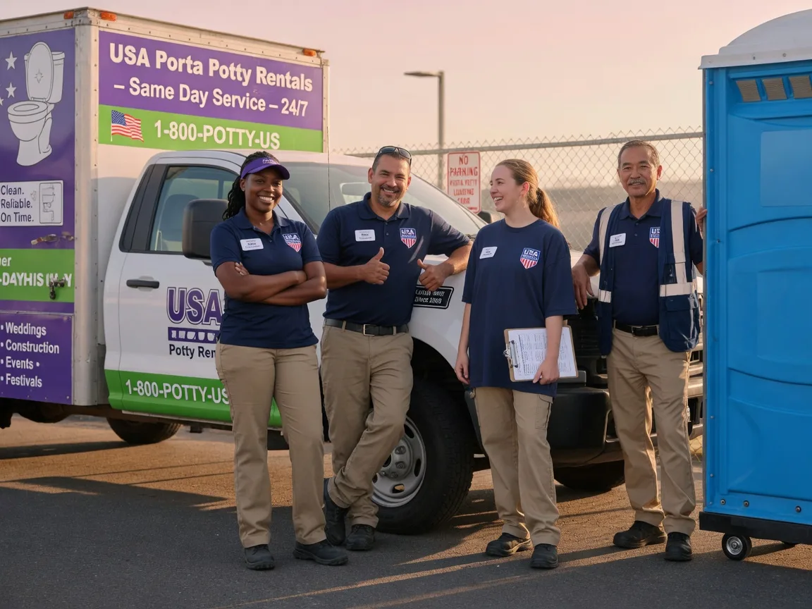 Porta Potty Rental company in Wheeling, MO